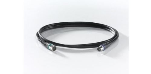 Wisi ds 37 u 0500 5m iec iec noir câble coaxial (73380) 733803