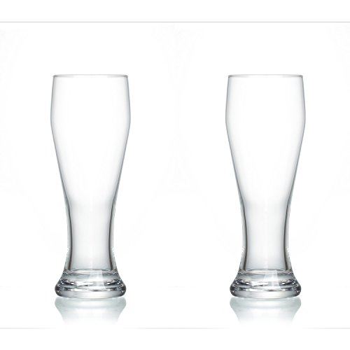 Snap by r & b 179316 blé verre à bière power4all, lisse, 690 ml (lot de 2)