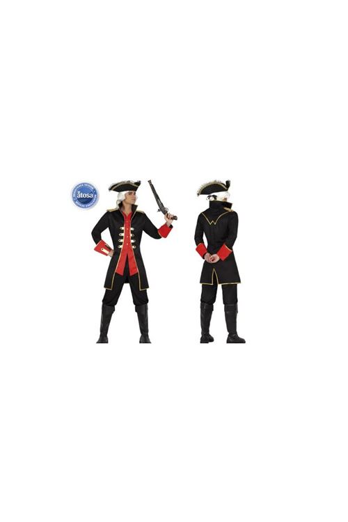 Deguisement de capitaine pirate lord anglais t-3
