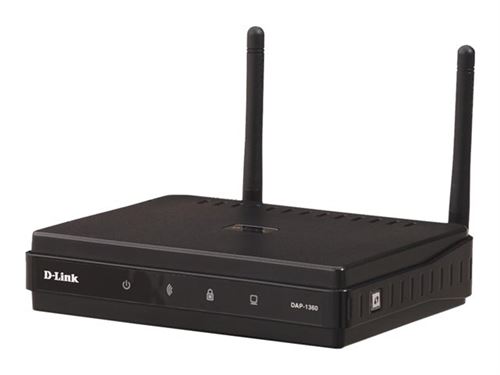 D-Link Wireless N Access Point DAP-1360 - Borne d'accès sans fil - Wi-Fi - 2.4 GHz