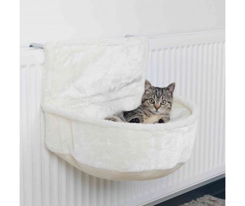 Trixie Blanc Sac Confort Pour Radiateurs En Peluche À Poil Court - Image 4