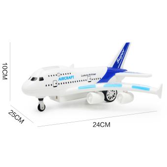 01 Rouge avion-Avion radiocommandé pour enfants, jouet pour garçons, résistant aux chutes