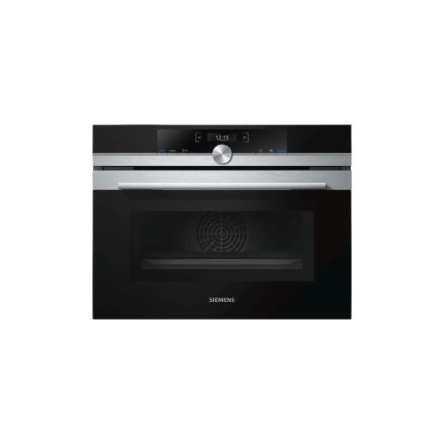 Siemens Cm633gbs1 - Four Encastrable Fonction Micro Ondes - 45 L - 6 Modes De Cuisson - Inox