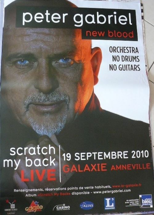 Peter GABRIEL - 80x120 cm - AFFICHE / POSTER