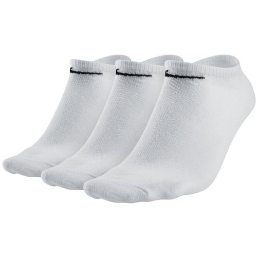 Chaussettes Nike 3PPK No Show Homme (3 Paires) - MBlanc