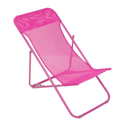 Chilienne en métal pour enfant Zoé - Fushia
