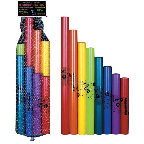 BoomWhackers BWDG set de tubes sonores diatoniques (8 pièces)