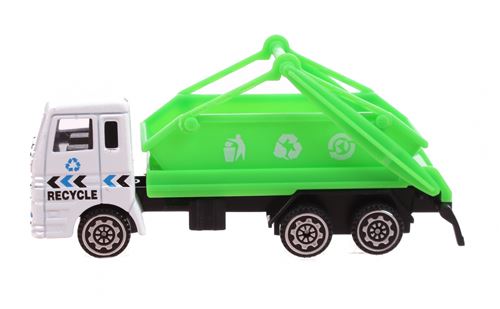 Free and Easy camion de recyclage vert 11 cm