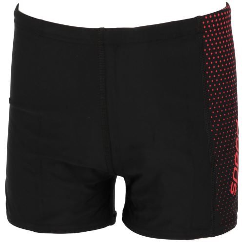 Maillot de bain boxer Speedo Gala logo black red Noir taille : 8ans réf : 71258