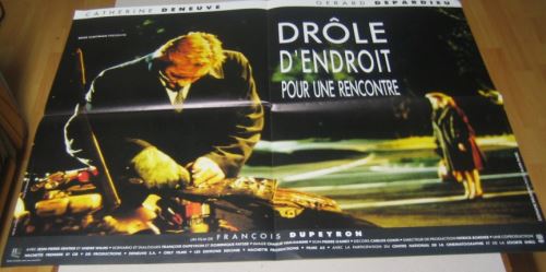 Drôle D'Endroit Pour Une Rencontre AFFICHE CINEMA ORIGINALE
