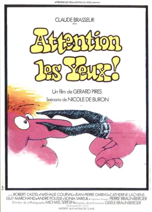 Attention les Yeux AFFICHE CINEMA ORIGINALE