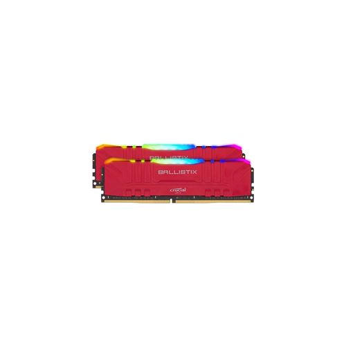Ballistix Red - 2 X 8 Go - DDR4 3200 Mhz - RGB - Rouge