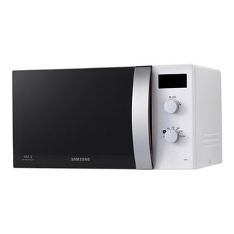 Micro-ondes EVVO M20 Blanc - 20L, Grill 800W, Porte Miroir, Numérique - Libre Pose