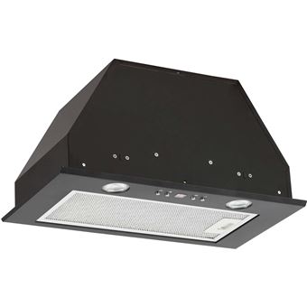 Airlux AHF571BK - Hotte - groupe filtrant - Niche - largeur : 47.7 cm - profondeur : 26.2 cm - evacuation & recyclage - noir - 1