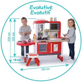 Cuisine évolutive Smoby Gourmet Tefal Rouge