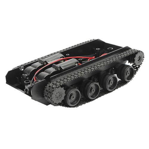 Oikabio Chenille Plastique Pour Robot RC Tank - Piste DIY 78cm Noire