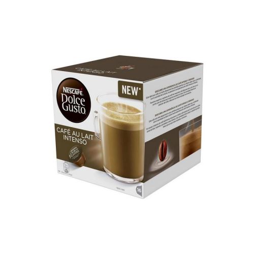 Capsules de café avec étui Nescafé Dolce Gusto 45831 Café Au Lait Intenso (16 uds)