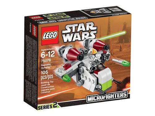 Lego Star Wars 75076 - Gunship Microfighter De La République
