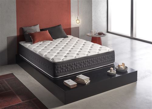 Simpur - Matelas 90x190 à mémoire de forme Grand Class relax - Hauteur +/- 30 cm - Mousse haute densité