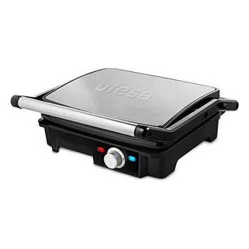 Gril contact UFESA PR2000 2200W Noir Acier inoxydable