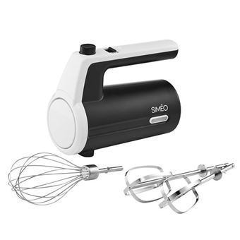 Batteur électrique rechargeable 7.4v noir et blanc Simeo BMN550 - 1