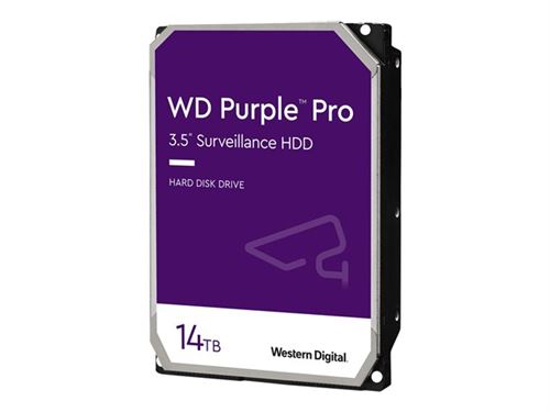WD141PURP - Disque dur interne 14 To WD Purple Pro 3.5 SATA 7200
