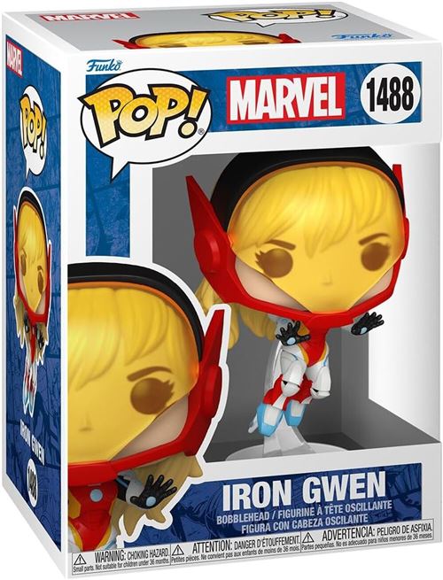 Funko Jaune Figurine Pop Marvel Iron Gwen - Image 2