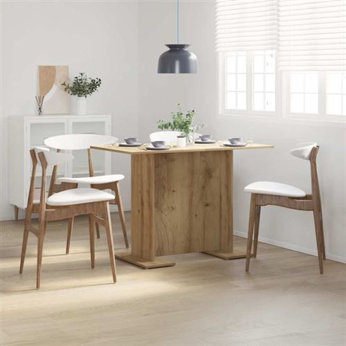 VIDAXL - Table à manger - Rectangulaire - 110 cm - Image 2