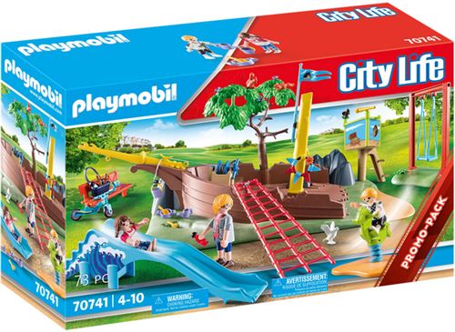 Playmobil City Life 70741 Parc de jeux pour enfants