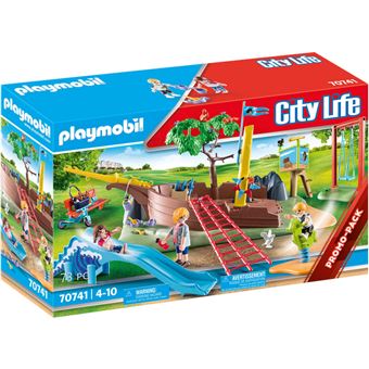 Playmobil - 6748 - Jeu de construction - Enfants et aire de jeux