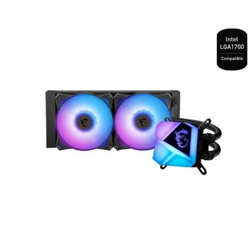 Msi Mag Coreliquid C280 - Système De Refroidissement Liquide De Processeur - (Pour : Lga1156, Am2, Am2+, Lga1366, Am3, Lga1155, Am3+, Lga2011, Fm1, Fm2, Lga1150, Fm2+, Lga2011-3, Lga1151, Am4, Lga2066, Lga1200, Lga1700) - Aluminium - 140 Mm