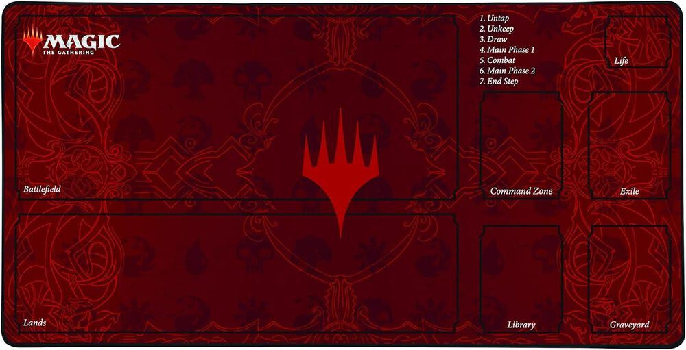 Tapis De Souris Magic The Gathering Battlefields - XL 70x35 Cm - Konix - Neuf