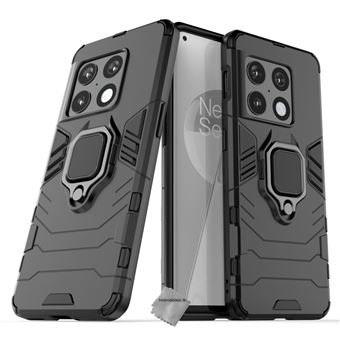 Housse etui coque rigide anti choc pour OnePlus 10 Pro 5G + verre trempe - NOIR - htdmobiles - 1