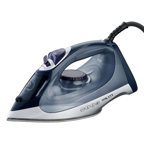 SOKANY  Fer &agrave; Vapeur 2200W 300ml Noir / Argent