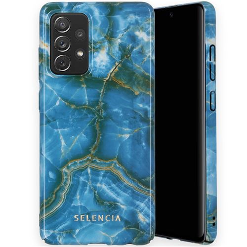Coque pour Samsung Galaxy A72 Selencia Onyx Blue/Bleu