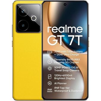 Realme GT 7T Jaune 12/256GB - 1