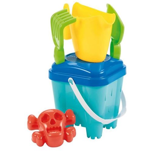 Non Communiqué Seau Garni Chateau Fort 15 Cm - Ecoiffier - 619