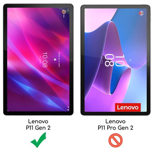 Accezz Protection d'écran premium en verre trempé pour Lenovo Tab P11 (2nd  gen)