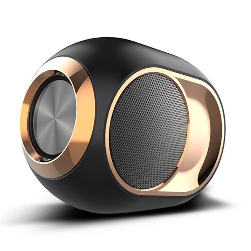 Enceinte sans fil Bluetooth portable-noir