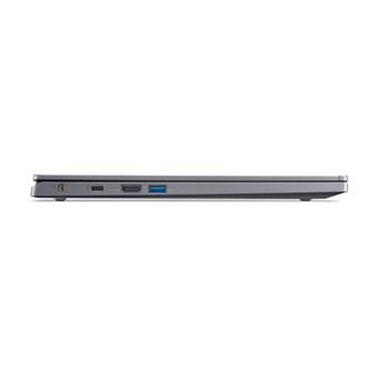 Acer Aspire 15 A15-51M - Intel Core 5 - 120U / jusqu'à 5 GHz - Win 11 Home - Intel Graphics - 16 Go RAM - 1.024 To SSD NVMe - 15.6" IPS 1920 x 1080 (Full HD) - Wi-Fi 6E - gris acier - clavier : Suisse Allemand