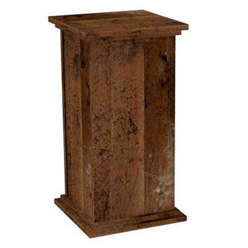 FMD Table d'appoint avec porte 57,4 cm Sombre de style ancien