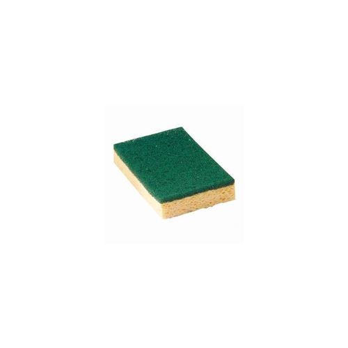 Alcene Tampon vert éponge blonde extra petit modèle - paquet de 10