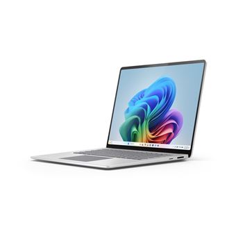 Microsoft Surface Laptop Copilot+ PC for Business - 7th Edition - Intel Core Ultra 5 - 236V / jusqu'à 4.7 GHz - Win 11 Pro - Intel Arc Graphics - 16 Go RAM - 256 Go SSD - 15" écran tactile 2496 x 1664 @ 120 Hz - Wi-Fi 7, Bluetooth - platine