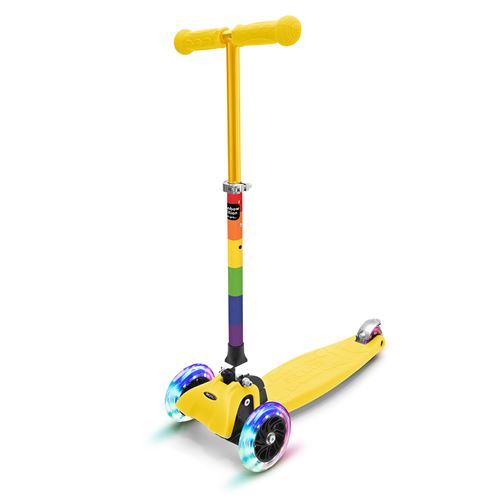 Trottinette - Fun Pro - One Special Edt. - Pour Enfants De 3 À 6 Ans - Roues Avec Led - Pliable