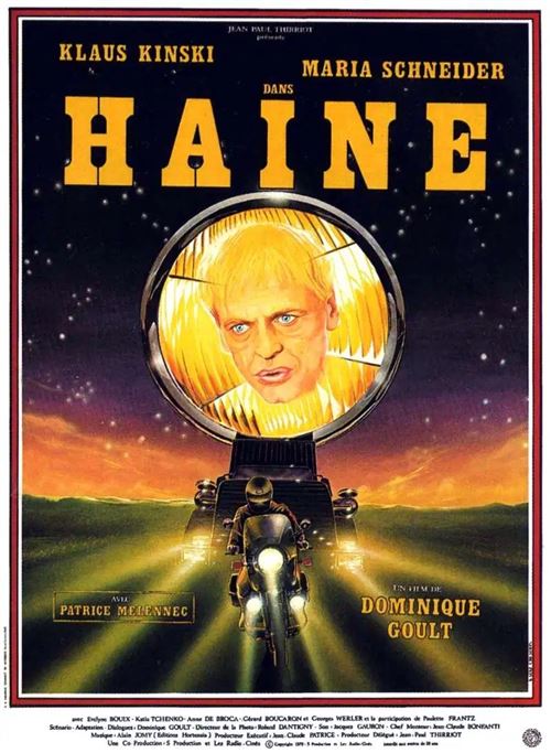 Haine - 1980 - Klaus Kinski - 40x60cm - Affiche