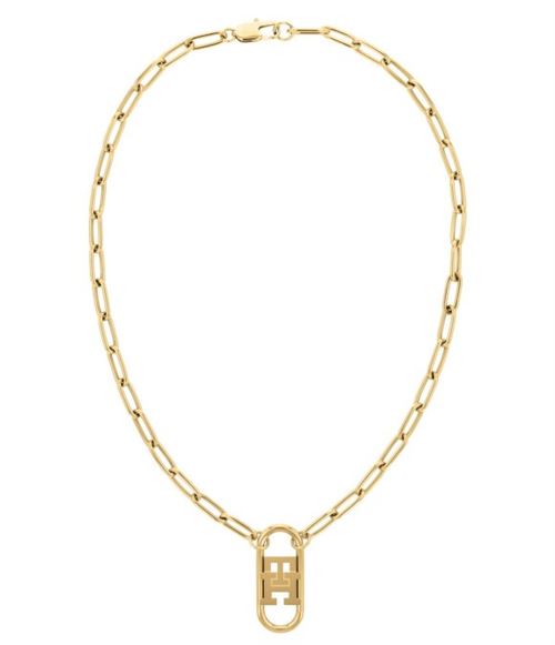 Tommy Hilfiger Collier Mesdames Acier inoxydable Monogramme 2780723