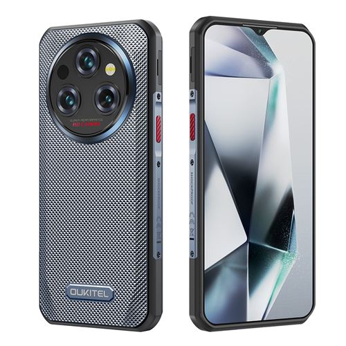NOIR - OUKITEL WP35S Smartphone 6.56 24Go 256Go 11000mAh(30W) Android 14 téléphone Dual SIM 4G-(361g )