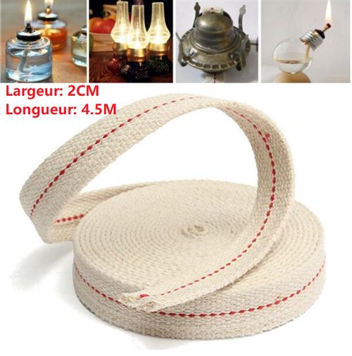 M Che Plate En Coton Pour Lampes Huile Et Lanternes Largeur Cm Longueur M Forets Et