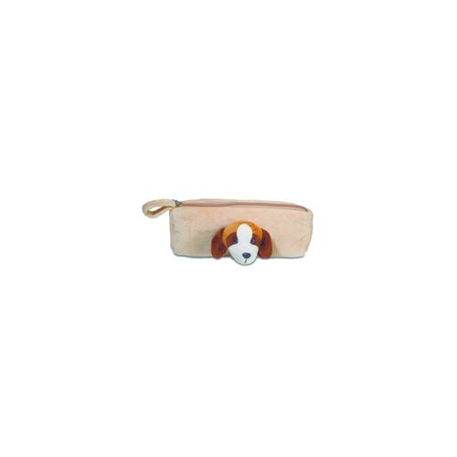 IMPEXIT - Peluche Trousse Chien Saint Bernard 22/7/7 cm