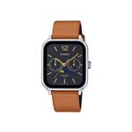 Montre homme Casio MTP-M305L-1AVER quartz phase de lune cuir noir